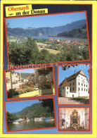 72525238 Obernzell Panorama Strassenpartie Rathaus See Kirche Inneres Obernzell - Other & Unclassified