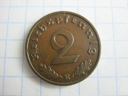 Germany 2 Reichspfennig 1938 E - 2 Reichspfennig