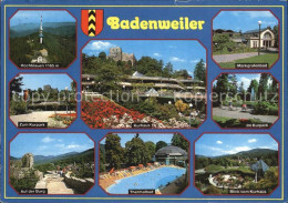 72525218 Badenweiler Hochblauen Markgrafenbad Kurpark Kurhaus Burg Thermalbad Pa - Badenweiler