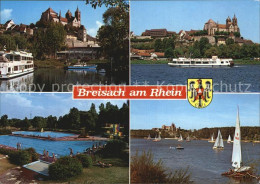 72525216 Breisach Rhein Muenster Fahrgastschiffe Schwimmbad Segelpartie Breisach - Breisach