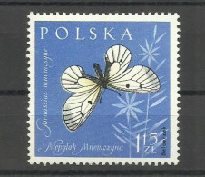 POLAND  1961 - INSECTS,  MH - Neufs