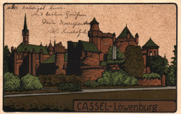 Cassel - Löwenburg - Cpa Illustrateur Souvenir De La Commune - Allemagne Germany - Autres & Non Classés