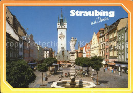 72525201 Straubing Ludwigsplatz Brunnen Straubing - Straubing