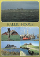 72525197 Hallig Hooge Sturmflut Hallighaus Teilansichten Fischkutter  Hooge - Otros & Sin Clasificación