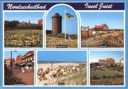 72525192 Insel Juist Janusplatz Wasserturm Domaene Bill Strandstrasse Strand Kur - Norderney