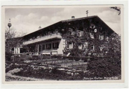 39027311 - Fotokarte Von Nesselwang Im Allgaeu. Pension Riefler, Maria-Rain Gelaufen 1936. Top Erhaltung. - Kempten