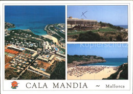 72524847 Cala Mandia Fliegeraufnahme Strand  Manacor Mallorca - Autres & Non Classés