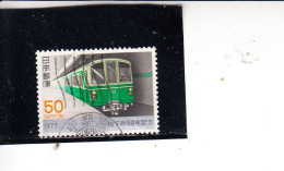 GIAPPONE  1977 - Yvert   2246° - Ferrovie - Trasporti - Usados