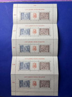 Konvolut: Blockausgabe Nr. 5 "200 Jahre Burgtheater" ANK 1525-1526 - Unused Stamps