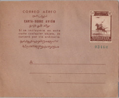 MARRUECOS ESPAÑOL , AEROGRAMA ED. 1 NO CIRCULADO , CORREO AÉREO - Spaans-Marokko