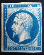 FRANCE                           N° 14 B                    NEUF*               Cote : 550 € - 1853-1860 Napoléon III.