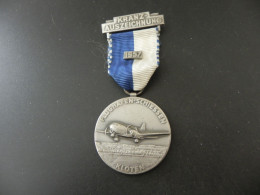 Shooting Medal - Medaille Schweiz Suisse Switzerland - Kranzauszeichnung Flughafen Schiessen Kloten 1957 - Otros & Sin Clasificación