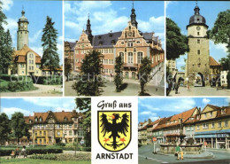 72524578 Arnstadt Ilm Neideckturm Rathaus Riedtor  Arnstadt - Arnstadt