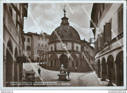 An672 Cartolina Poppi Piazza Amerighi Oratorio Della Madonna Contro Il Morso - Arezzo