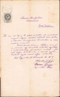 Vindornyalaki és Hertelendi Hertelendy József Alairasa, Torontal Varmegye Foispan, 1878 A2502N - Collezioni