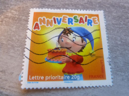 Timbre Pour Anniversaires - Oui-Oui - Tvp 20 G. - Yt 4183 - Multicolore - Oblitéré - Année 2008 - - Used Stamps