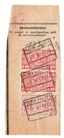 Fragment Bulletin D'expedition, Obliterations Centrale Nettes, MARIA AALTER, RARE - Usados