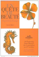 Carte Postale édition "Dix Et Demi Quinze" - En Quête De Beauté (Exposition-Voyage) Hermès Paris (hippocampe) - Publicité