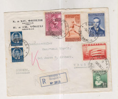 YUGOSLAVIA,1938 BEOGRAD Nice Registered Cover - Briefe U. Dokumente