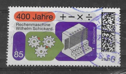 BRD 2023  Mi.Nr. 3786 , 400 Jahre Rechenmaschine / Wilhelm Schickard - Gestempelt / Fine Used / (o) - Usados