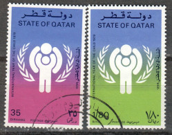 QATAR 402-3 (0) - Year Of The Child 1979 - Qatar