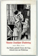 13262111 - Sign. Karl Mentel  Vierter Deutscher Muttertag AK - Día De La Madre