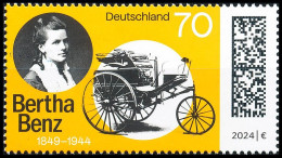 BRD MiNr. 3829 ** 175. Geburtstag Bertha Benz, Postfrisch - Ungebraucht