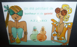 Carte Postale "Cart'Com" (2005) - Un été Pétillant De Bonheur Et De Gaieté Avec Azzaro Paris (parfum) - Publicidad