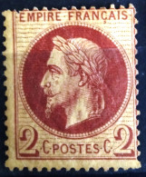 FRANCE                           N° 26 B                    NEUF SANS GOMME               Cote : 65 € - 1863-1870 Napoléon III Con Laureles