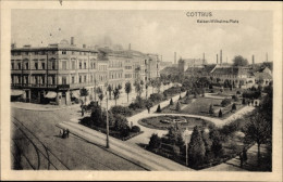 CPA Cottbus In Der Niederlausitz, Kaiser Wilhelms Platz - Other & Unclassified