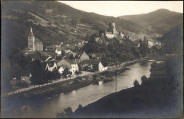 Photo CPA Heimbach In Der Eifel, Panorama, Kirche, Burg - Other & Unclassified