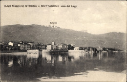 CPA Stresa Piemonte Italien, Monte Mottarone Vista Dal Lago - Otros & Sin Clasificación
