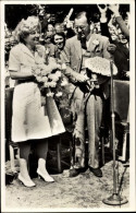 CPA Baarn Utrecht Niederlande, Juliana Der Niederlande, Prince Bernhard Der Niederlande, 1946 - Familles Royales