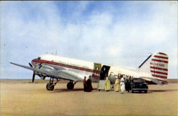 CPA Algerisches Passagierflugzeug, Douglas DC 3 - Andere & Zonder Classificatie