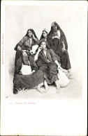 CPA Ägypten, Frauengruppe - Costumes