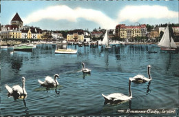 11017828 Lausanne VD Schwan Boot Port Lausanne - Other & Unclassified