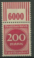 Deutsches Reich 1923 Ziffern Walzendruck Oberrand 269 W OR 2'9'2 Postfrisch - Unused Stamps