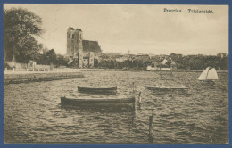 Prenzlau Totalansicht über Den Uckersee, Gelaufen 1924 (AK2492) - Prenzlau