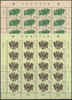 Färöer 1981 Europa CEPT: Folklore Bogensatz 63/64 Postfrisch (SG17569) - Färöer Inseln
