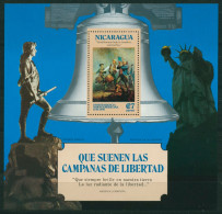Nicaragua 1975 200 Jahre USA Freiheitsstatue Block 84 Postfrisch (C22424) - Nicaragua