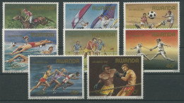 Ruanda 1984 Olympiade Los Angeles 1275/82 Postfrisch - Neufs