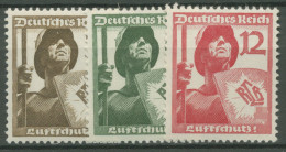 Deutsches Reich 1937 Luftschutz 643/45 Postfrisch - Nuevos