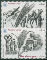 UNO Genf 2005 Ernährung Getreideähre Hilfsgüter 528/29 Postfrisch - Nuovi
