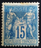 FRANCE                           N° 90                  NEUF*              Cote :   60 € - 1876-1898 Sage (Tipo II)