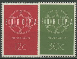 Niederlande 1959 Europa CEPT Kette 735/36 Postfrisch - Unused Stamps