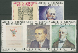 Mexiko 1975 Kunst Wissenschaft 1478/82 Postfrisch - Mexique