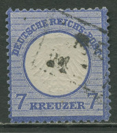 Deutsches Reich 1872 Adler Mit Kleinem Brustschild 10 Gestempelt - Usati