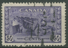 Kanada 1942 Kriegsproduktion Geschütz 228 A Gestempelt - Used Stamps
