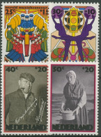 Niederlande 1974 Soziale Und Kulturelle Fürsorge Theater 1026/29 Postfrisch - Unused Stamps