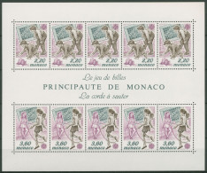 Monaco 1989 Europa CEPT Kinderspiele Block 44 Postfrisch (C91347) - Blocks & Sheetlets